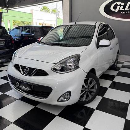 NISSAN MARCH 1.6 SL 16V FLEX 4P MANUAL